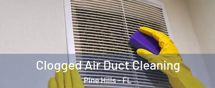  Clogged Air Duct Cleaning Pine Hills - FL