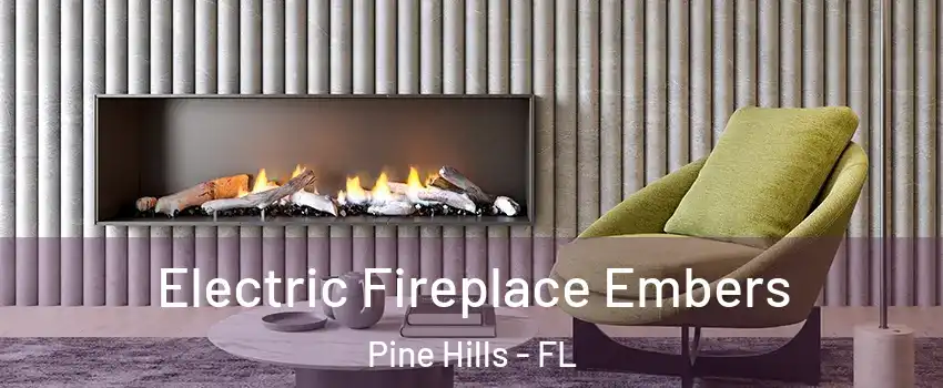  Electric Fireplace Embers Pine Hills - FL