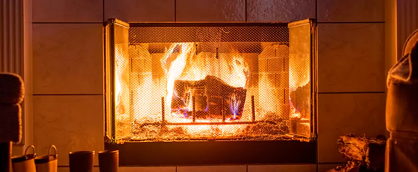 Mendota Hearth Landscape Fireplace Installation in Pine Hills, Florida