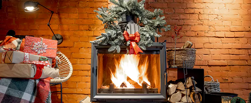 Travis Industries Linear Gas Fireplace Installation in Pine Hills, Florida