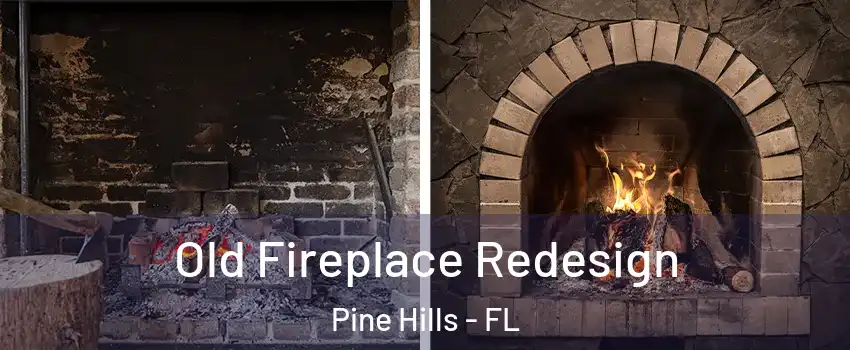  Old Fireplace Redesign Pine Hills - FL